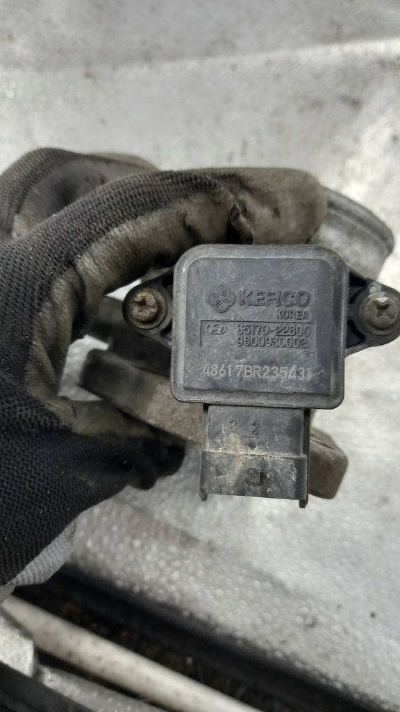 фото №4, Дроссельная заслонка hyundai getz 04r hb 1.3b 35170-22600