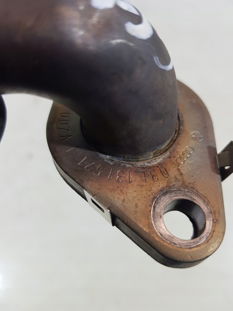 фото №14, Audi оригінальний номер шланг łączący трубка egr 03l131521j