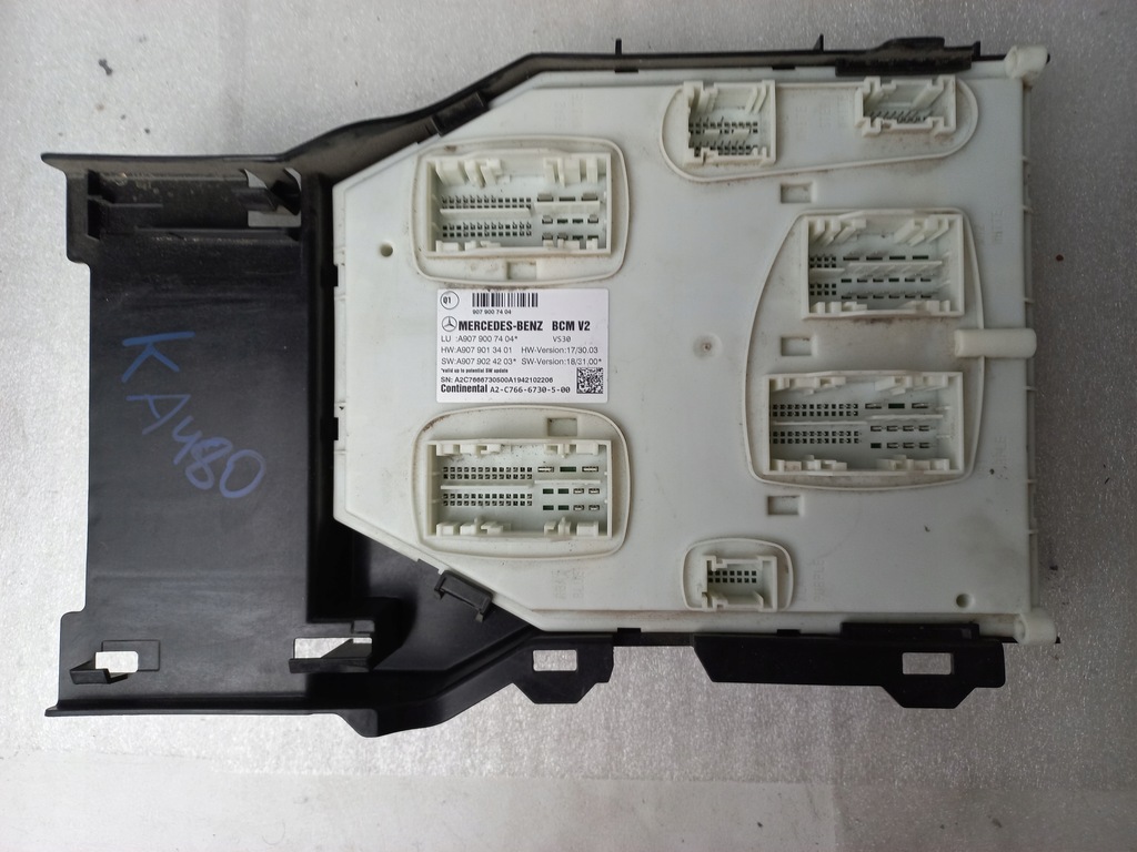 фото №12, Sprinter 910 907 a6519003603 набор стартовый бортовой компьютер ключ модуль