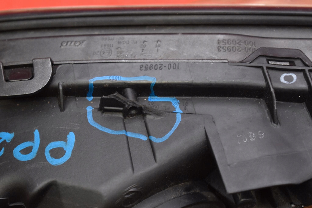 фото №7, Фара правый лампа перед uk 100-20953 subaru legacy 4 iv 03-09