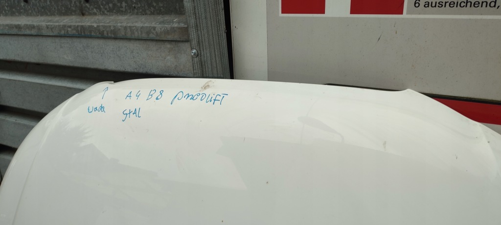 Капот кришка двигуна audi a4 b8 дорестайлінг  ly9c оригінал Оригінал