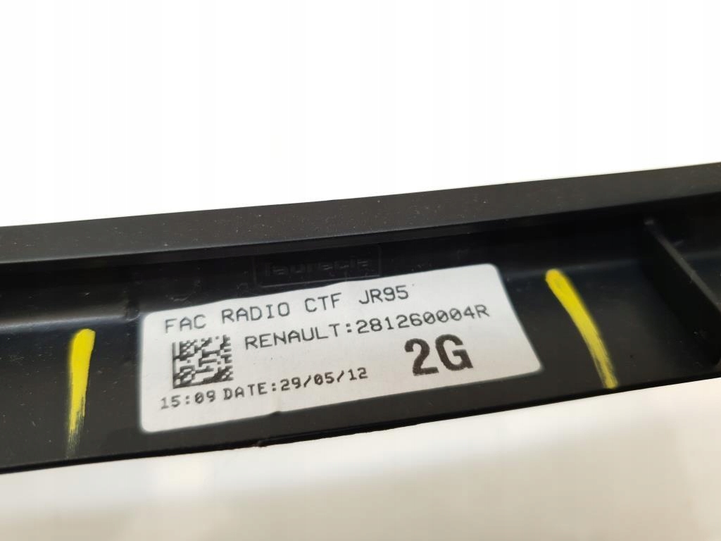 фото №6, Рамка панелі консолі renault scenic iii