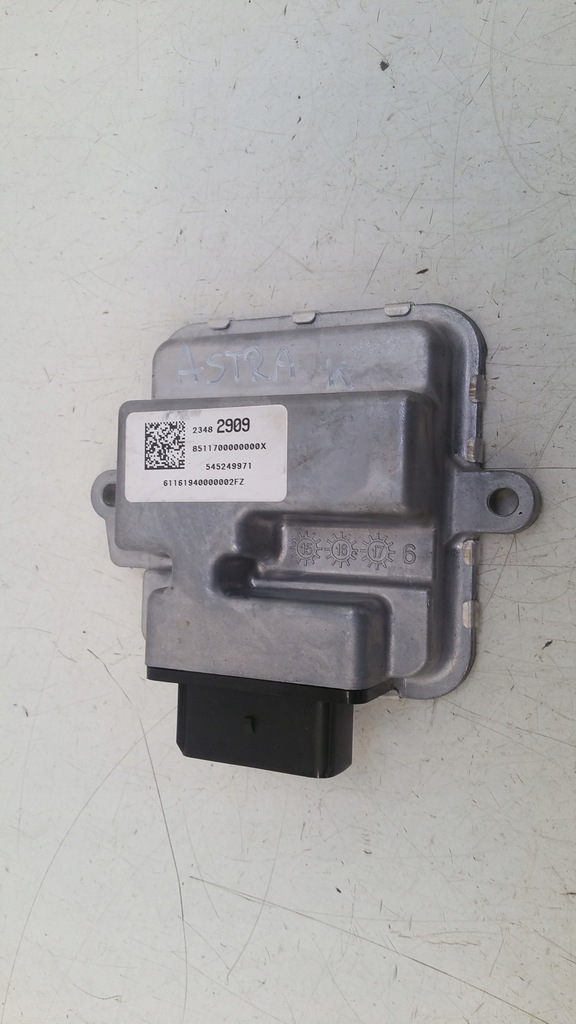 фото №1, Модуль насоса топлива 23482909 opel astra k