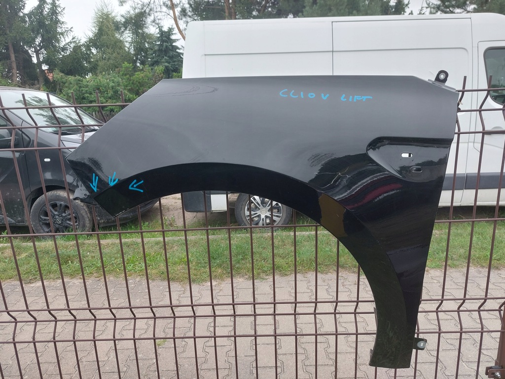 фото №1, Крила лівий передній renault clio v lift alpine 23-