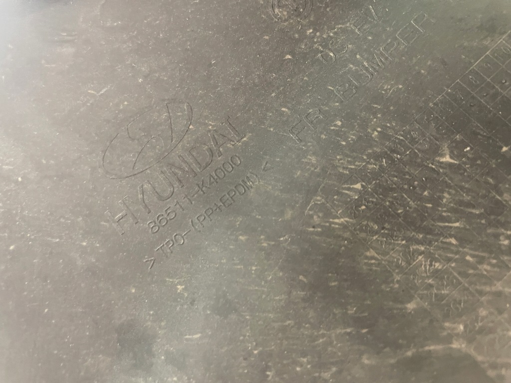 Hyundai kona ev бампер перед передній комплектний  колір ss1 86511-k4000 Недорого