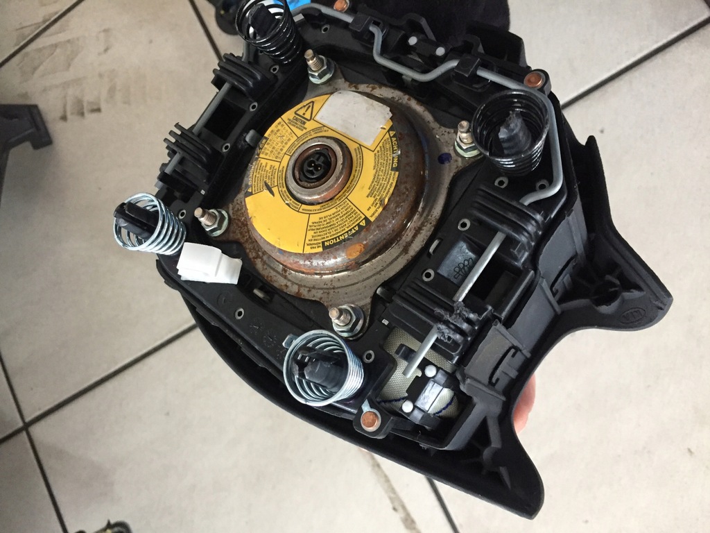 фото №11, Kia carens iv 13- панель приладів подушки безпеки ремені подушка безпеки