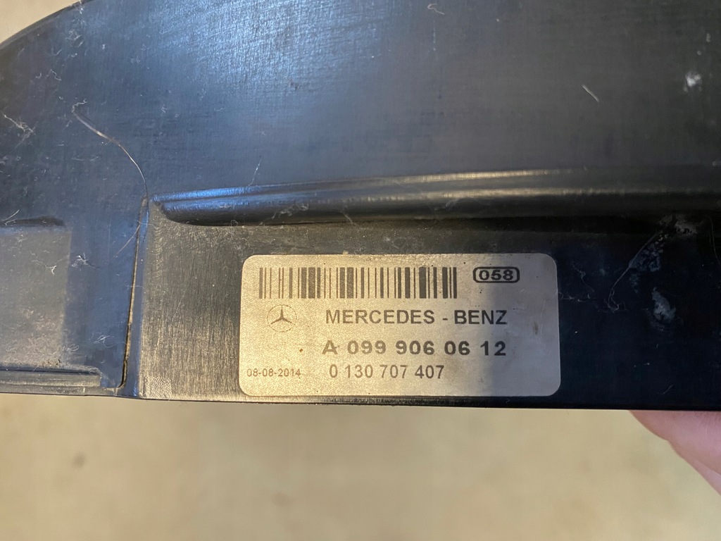 фото №4, Вентилятор mercedes s-klasa w222 x222 coupe c217