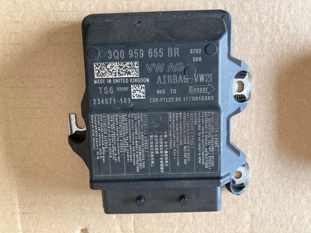 фото №1, Модуль датчик подушка безопасности vw arteon 3q0959655br