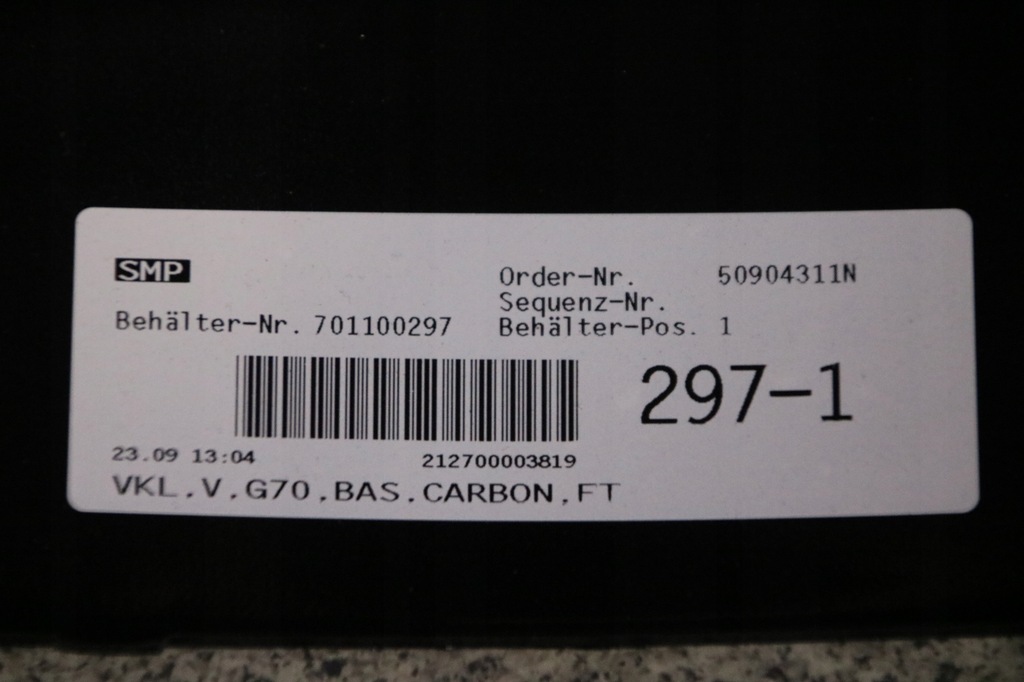 фото №11, Bmw 7 g70 i7 бампер перед передний цвет 416