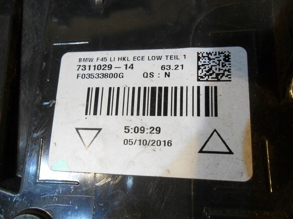 фото №15, Лампа ліва задня bmw 2 f45 7311029-14 f03533800g