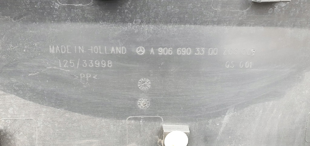 фото №5, Молдинг крыло правый задняя volkswagen crafter ii a9066903300