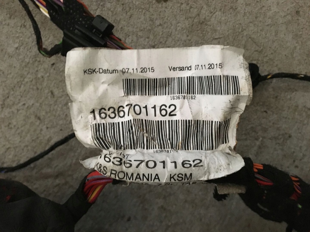 фото №8, Audi a4 a5 17- жгут электропроводка панели консоли tab026068an