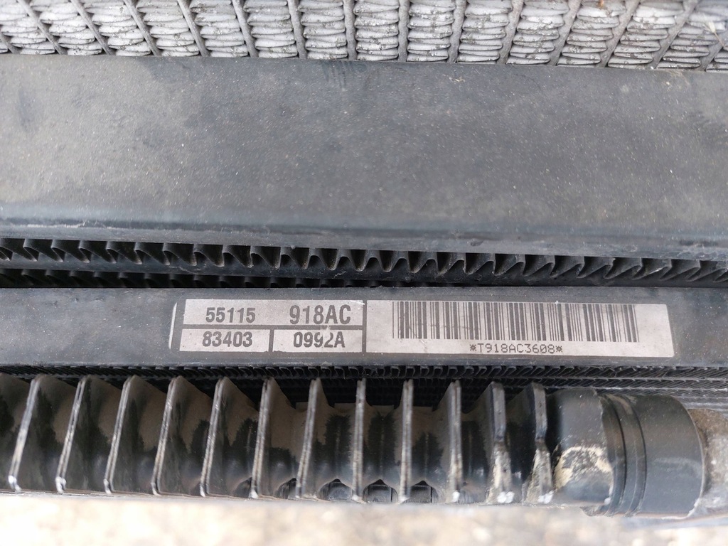 фото №10, Комплект радиатор jeep grand cherokee wj 98-05 2.7 crd