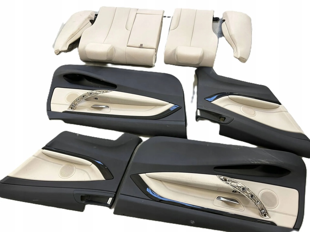 фото №12, Сидіння спинка сидіння обшивки m-pakiet світла шкіра підігрів bmw 4 f32 2015 uk