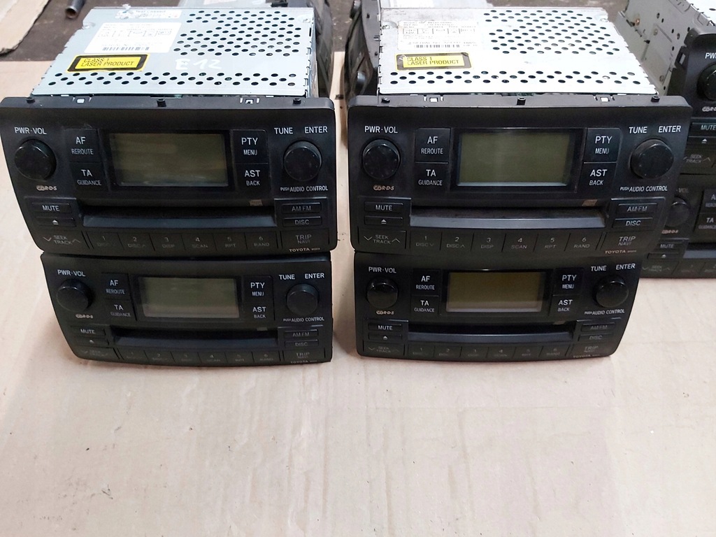 фото №5, Toyota corolla e12 радио оригинал