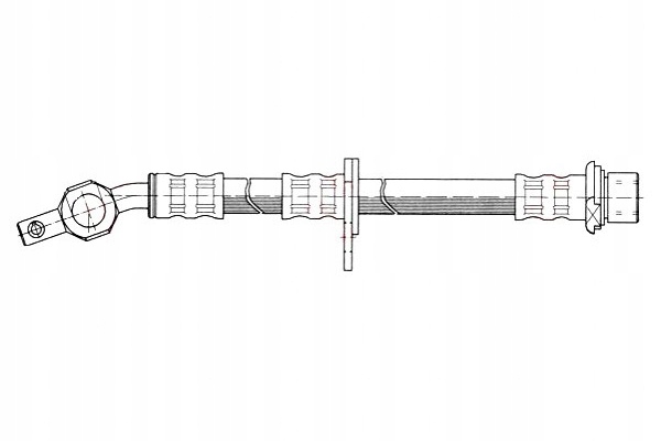 фото №1, Trw шланг гальмівний lexus es 300 mcv10_. vcv10_