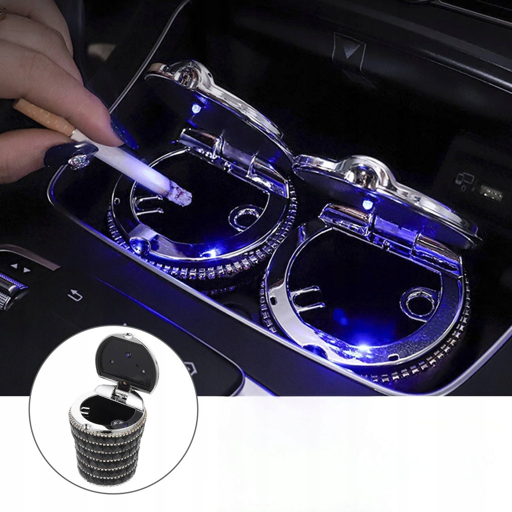 фото №15, Попільничка з кришка прикурювач przenośna