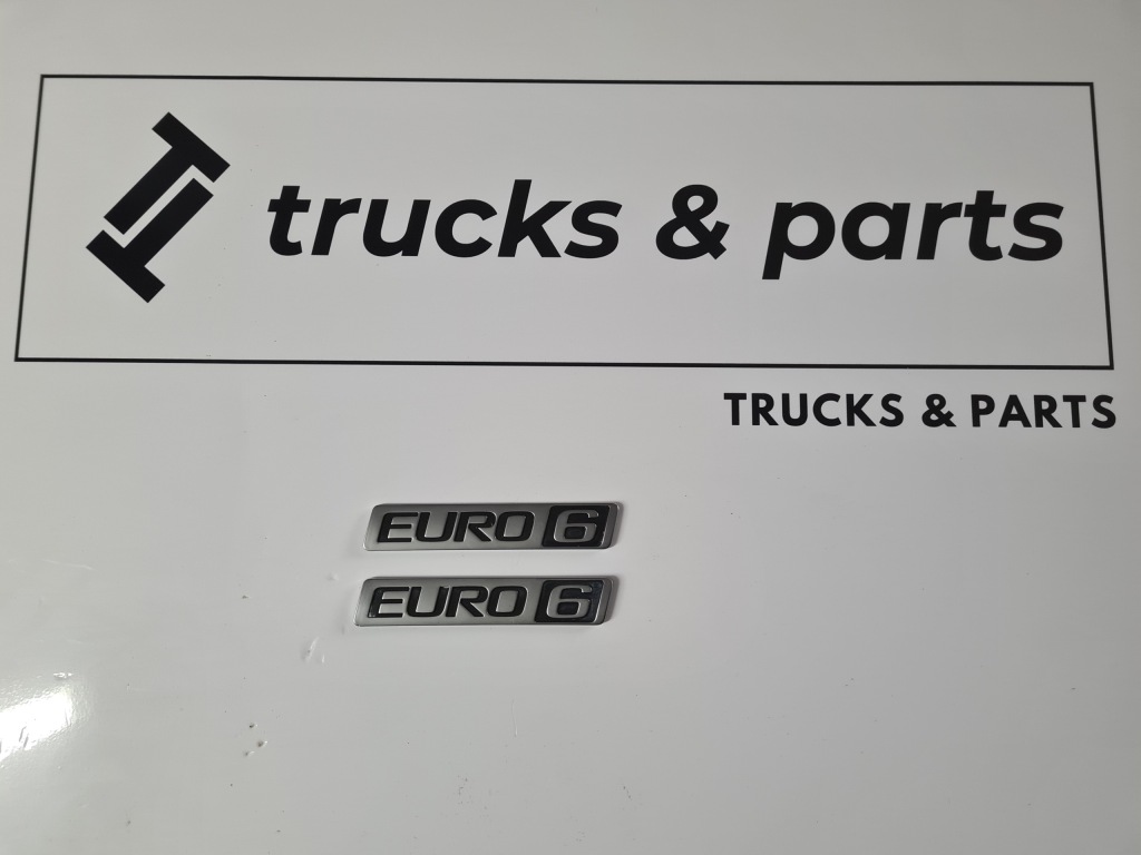 фото №1, Емблема значок logo надпис euro 6 кабіни матовий volvo fh 4 fm 4 fh 5