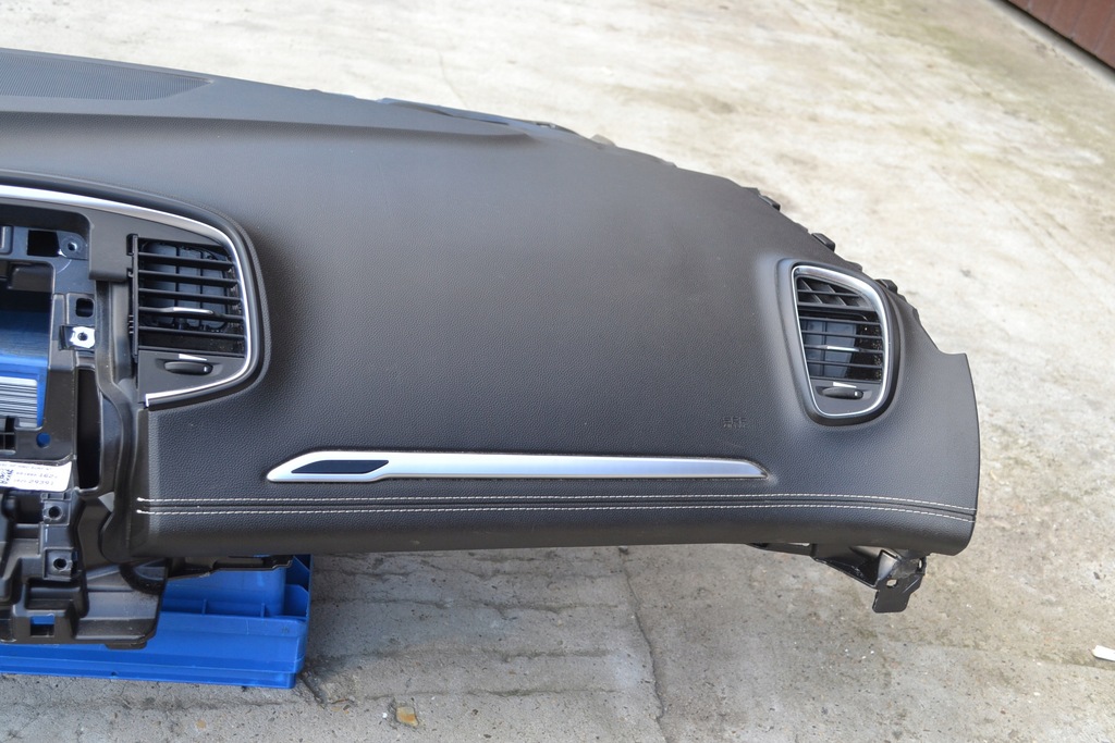 фото №9, Renault scenic iv 4 панель приладів приладова консоль панель приладів подушка безпеки оригінал