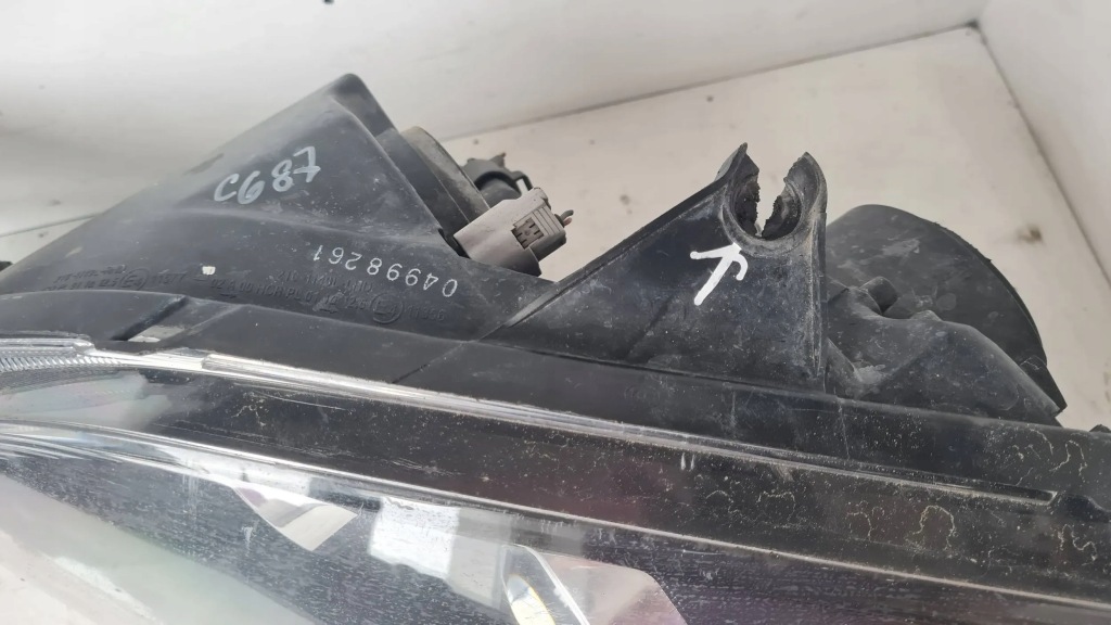 фото №9, Фара лампа левая перед mazda 3 i bk 2161149l europa