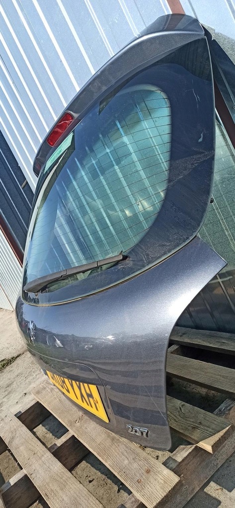 фото №7, Крышка багажника задняя стекло peugeot 207 hb 5d