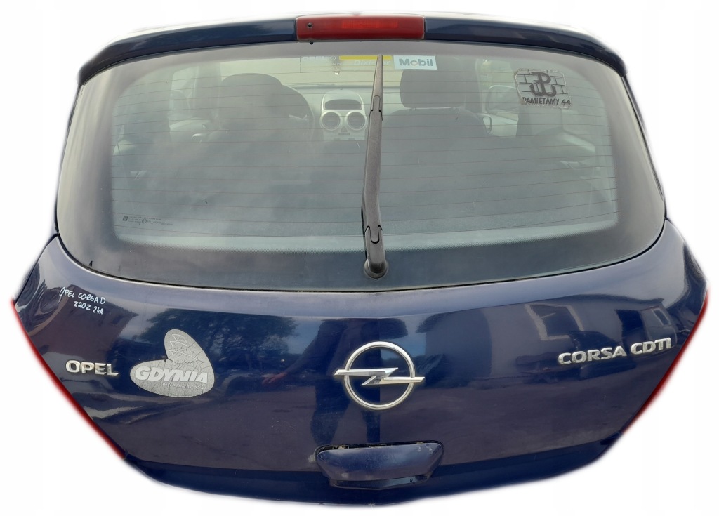 фото №1, Opel corsa d крышка багажника багажника код лакокрасочного покрытия z20z 4du
