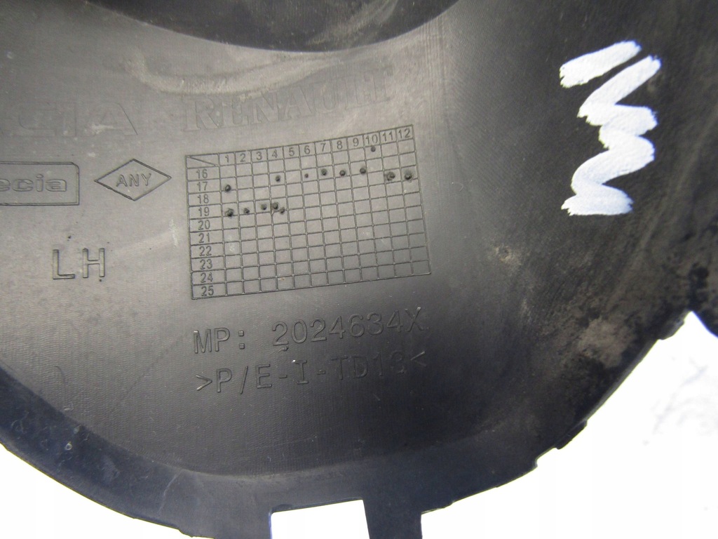 фото №13, Dacia duster ii решётка бампера левый перед 2024634x