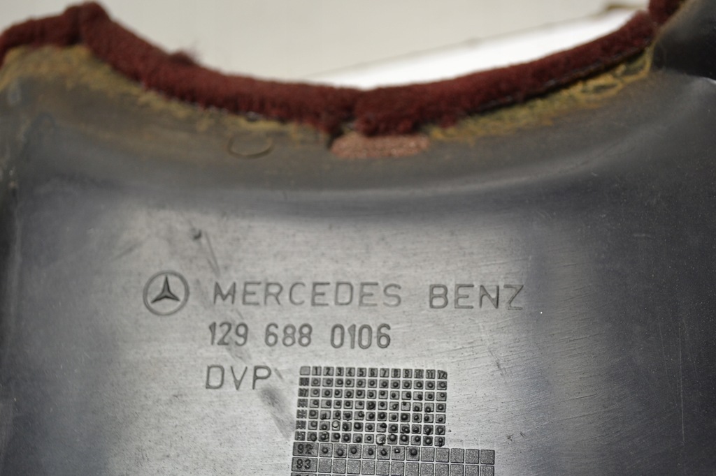 фото №6, Mercedes r129 sl защита nóg левая обивка нижняя