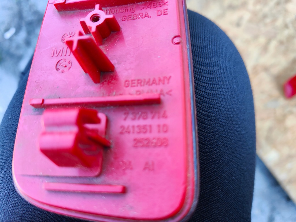 фото №4, Mini r60 countryman правый отражатель бампера задняя org