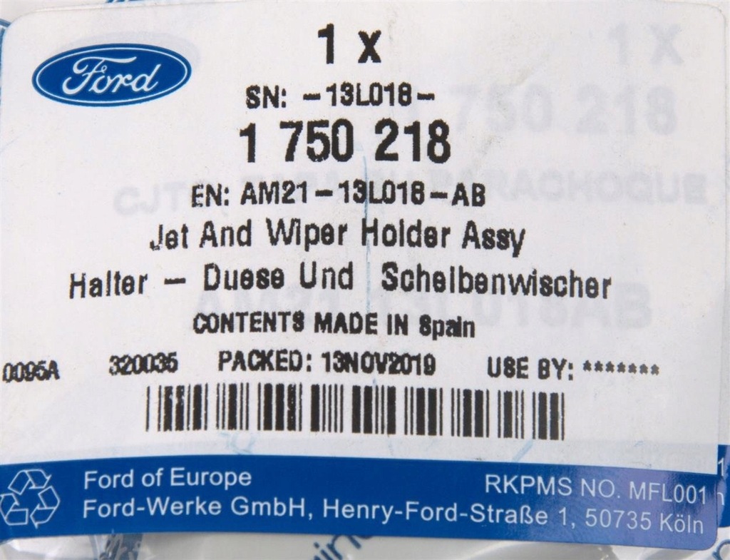 фото №14, Заглушка распылителя фара правая ford s-max