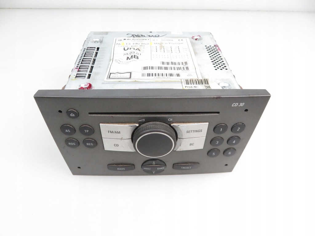 фото №12, Радио заводской 13190853 ura/mb/cs opel corsa