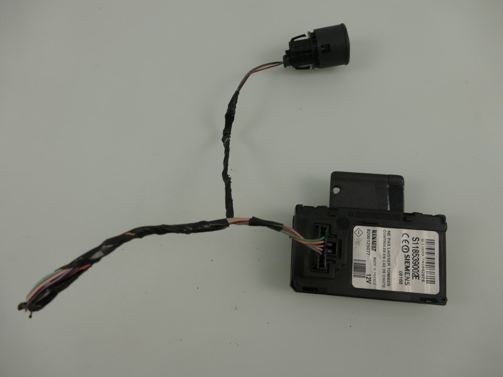 фото №1, Renault scenic ii замок запалювання зчитувач карта стартер