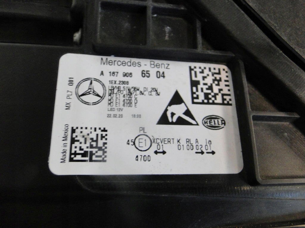 фото №8, Mercedes gle 167 w167 лампа ліва multibeam led