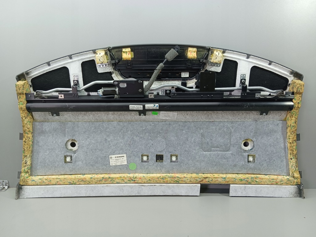 фото №8, Полиця багажника шкіра світло стоп-сигнал шторка vw phaeton 3d5863413