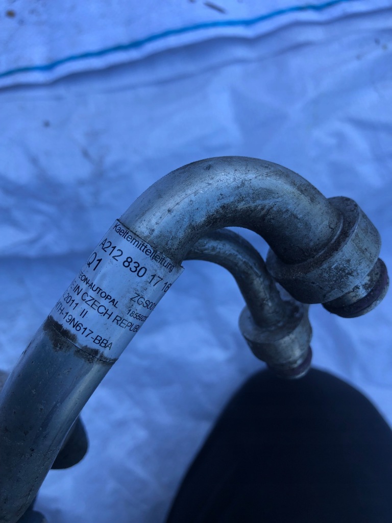 фото №4, Mercedes w212 a2128301716 трубка шланг кондиционера кондиционер