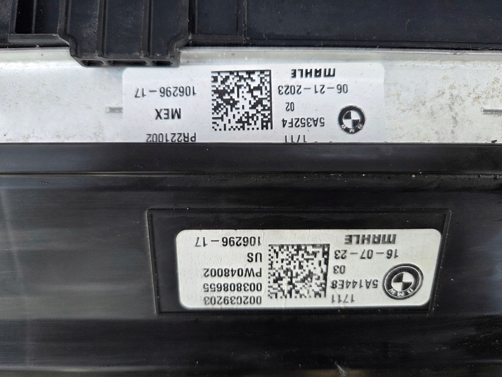 фото №13, Комплект радіатор вентилятор bmw x5 g05 50e xm go9 50e 5a352f4 idealny 2023-