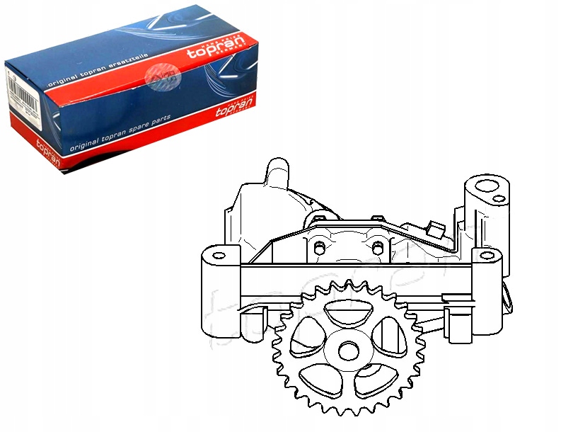 фото №1, Topran насос оливи citroen berlingo, jumpy, xantia