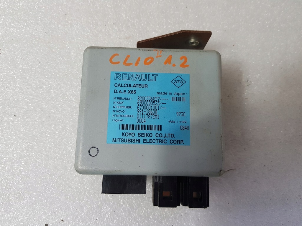 фото №1, Блок керування підсилювача renault clio ii 8200336827