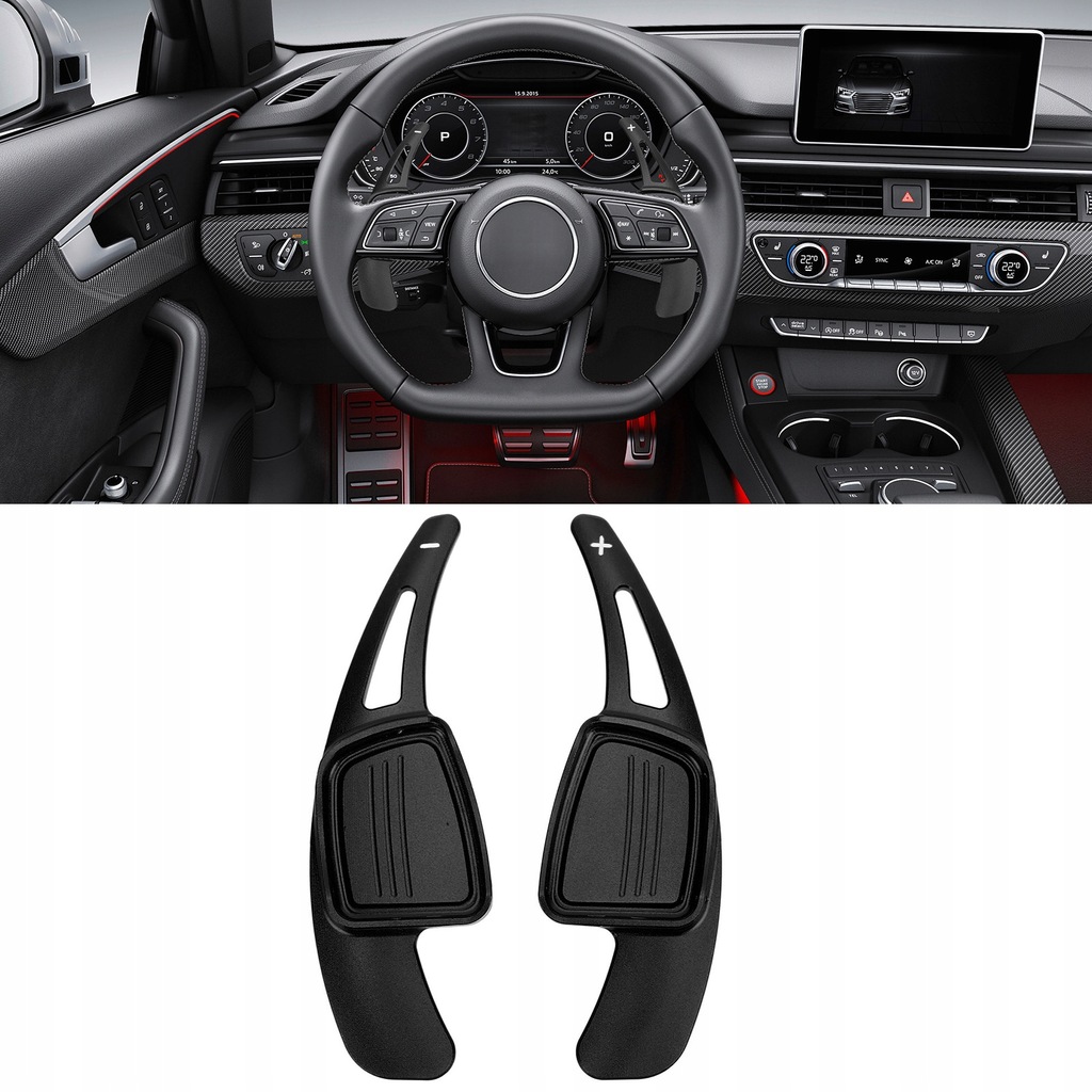 фото №9, Пелюстка перемикання пелюстки перемикання перемикання передач кермових dla a5 b9/b9.5 2017+