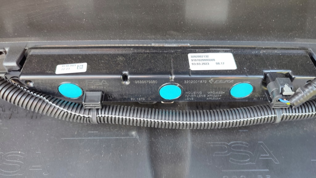 фото №14, Opel astra vi l бампер задний kompletny pdc bdb.