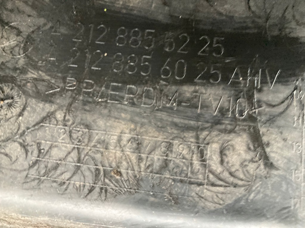 фото №8, Mercedes-benz e w212 спойлер дифузор накладка бампера задня a2128855225