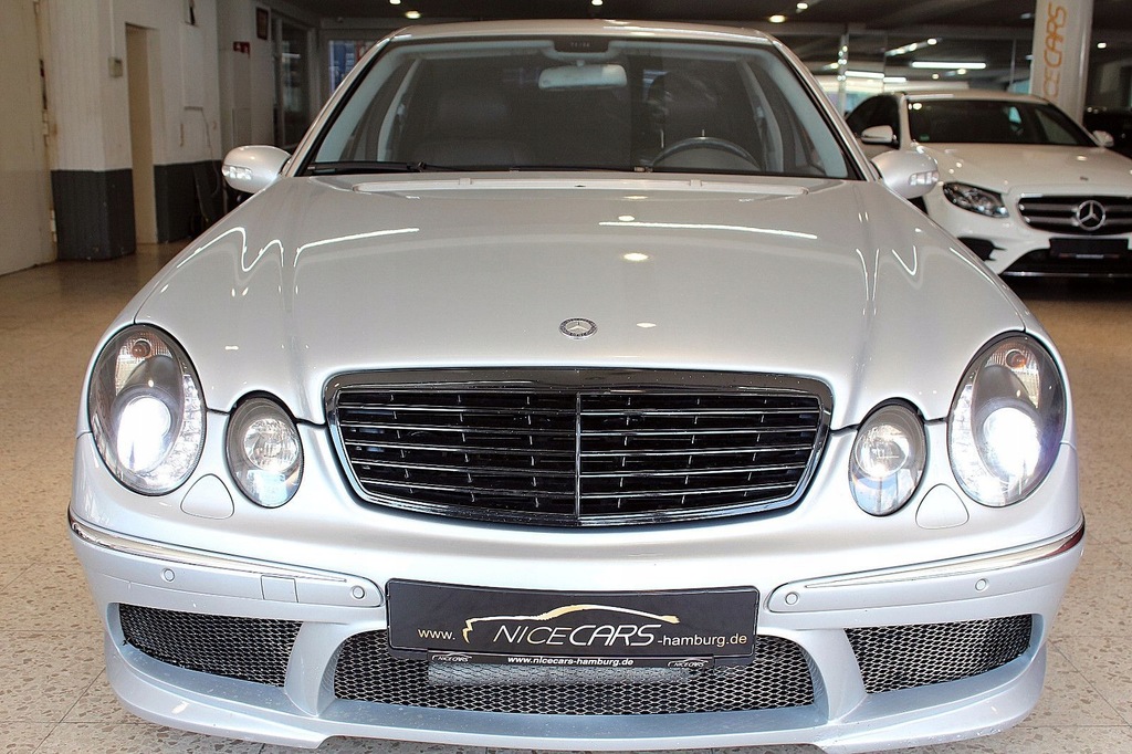 фото №15, Mercedes w211 бампер передний перед спойлер тюнинг