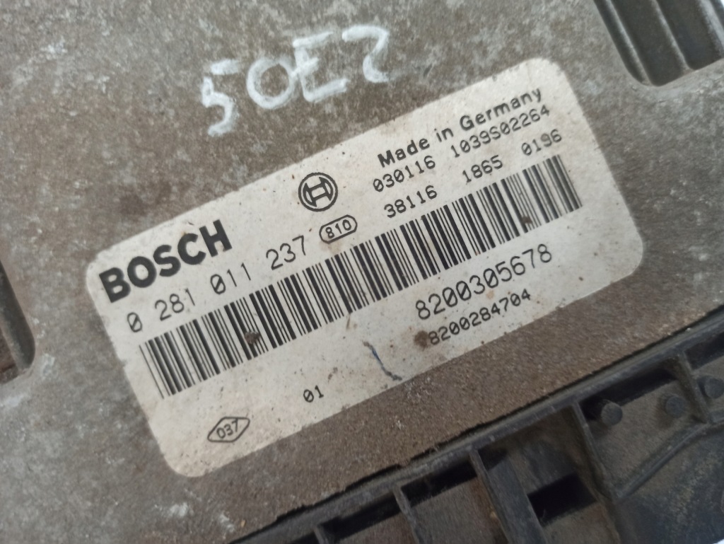 фото №10, Nissan primera p12 1.9 d блок керування двигуна 0281011237 8200284704 8200305678