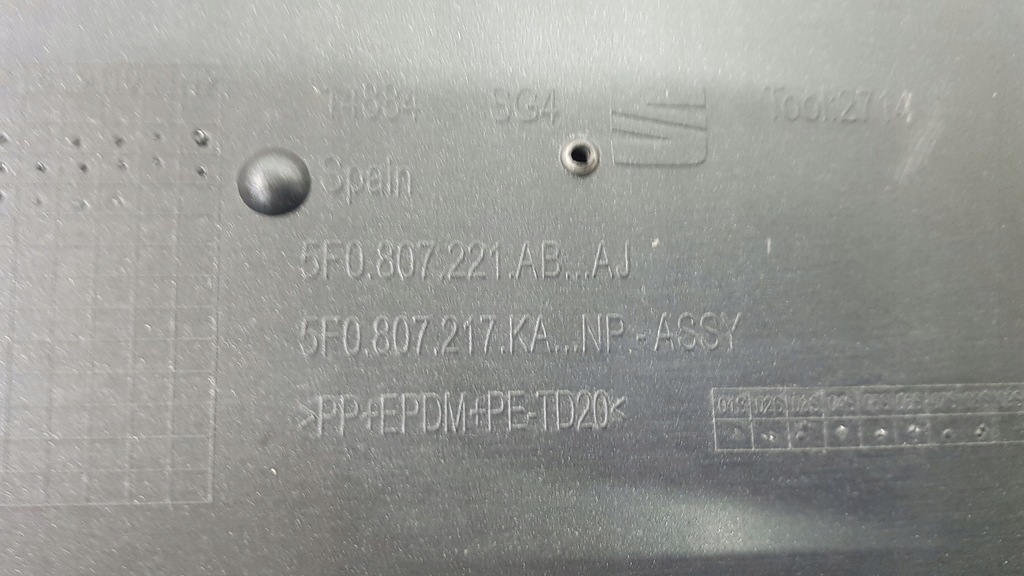 фото №13, Seat leon iii 3 lift 17-20 бампер перед передній