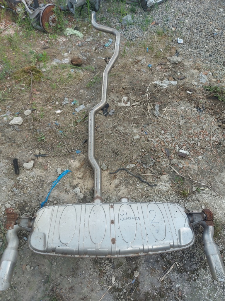 фото №1, Гасник вихлоп audi q7 4l lift 3.0 tdi