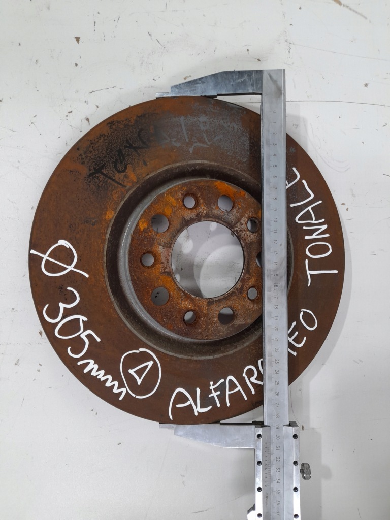 фото №5, Alfa romeo tonale набір гальмівні колодки гальмівні диски перед orginał