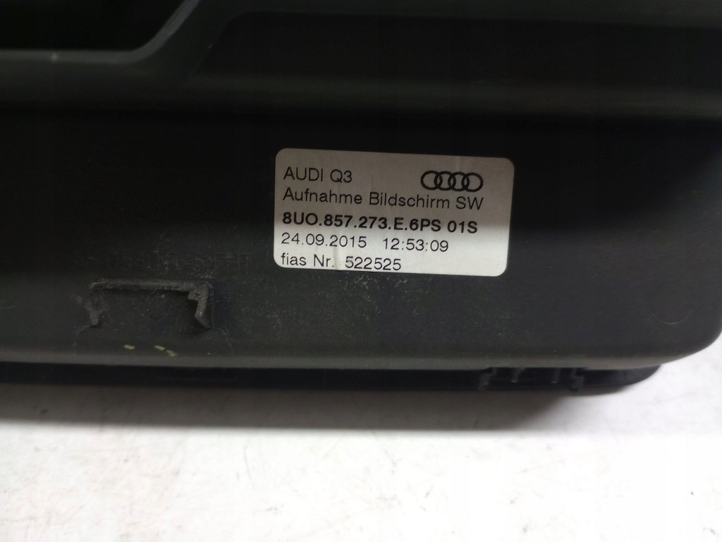 фото №11, Audi q3 8u дисплей экран навигации 8u0857273e europa