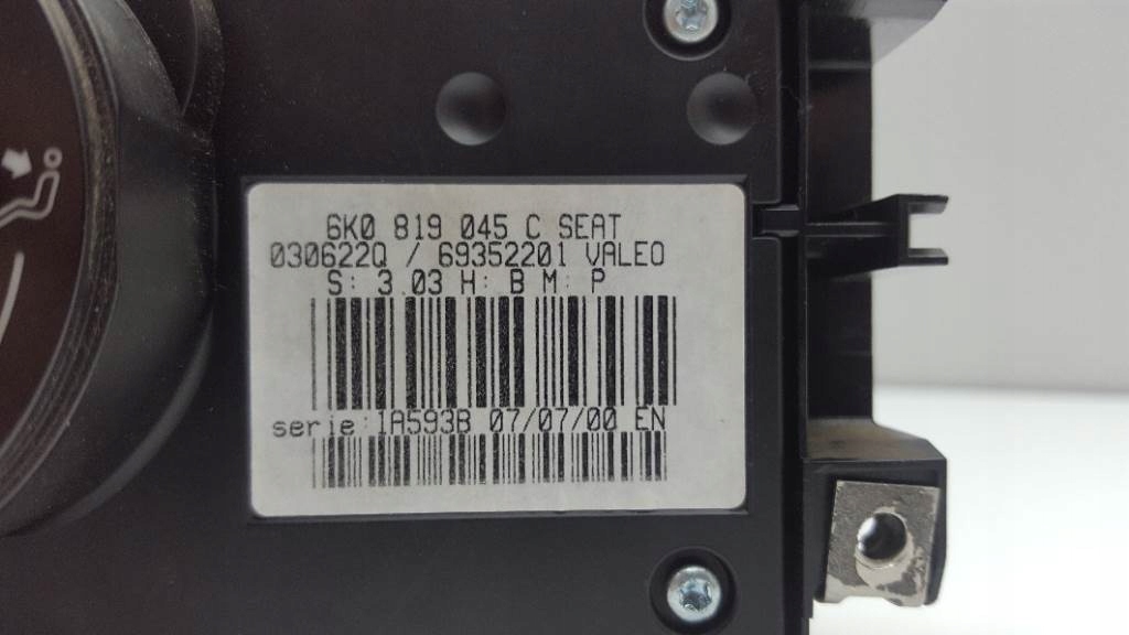 фото №8, Панель обдув seat ibiza ii lift 2000 europa