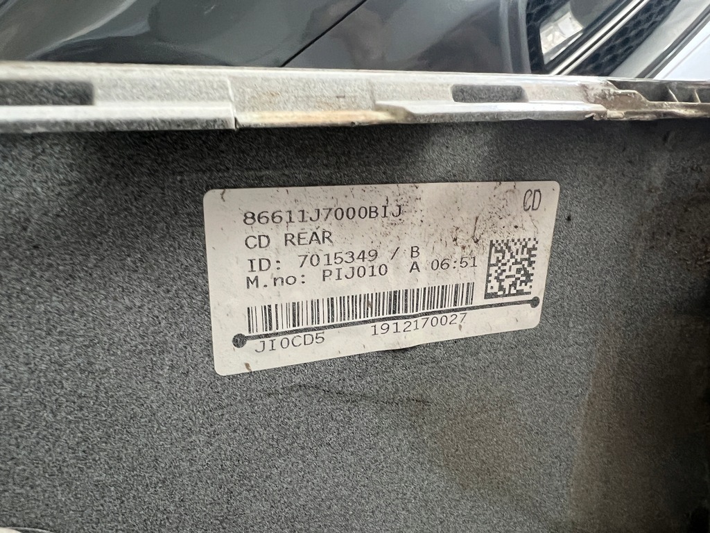 фото №12, Kia ceed iii 18- hb бампер задний задняя pdc цвет hw