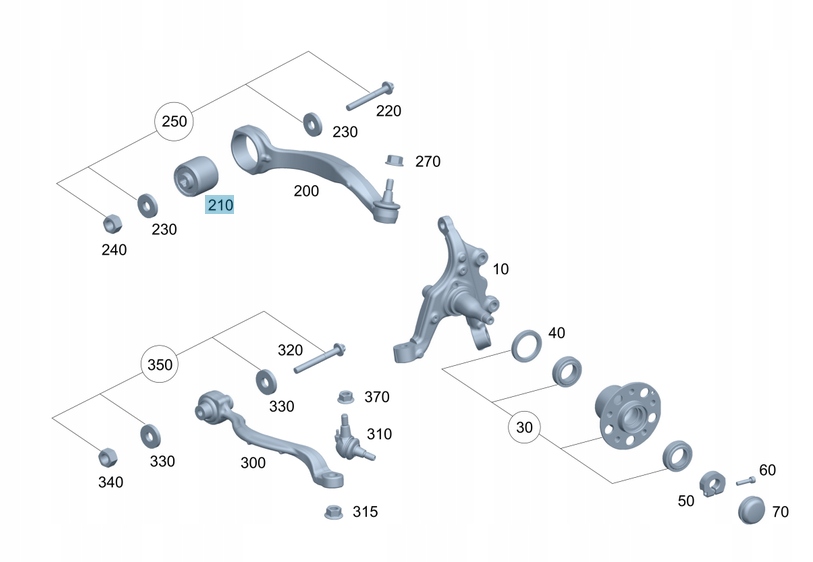 фото №1, Втулка важеля mercedes